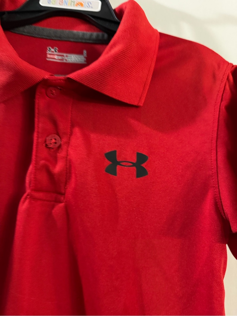 Under Armour Size 6 Athletic Polo - Picture 2 of 6